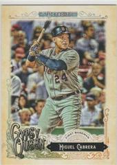Miguel Cabrera [Gum Ad Back Missing Blackplate] Baseball Cards 2017 Topps Gypsy Queen Prices