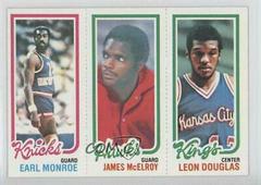 Monroe, McElroy, Douglas Basketball Cards 1980 Topps Prices