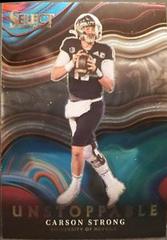 Carson Strong Football Cards 2022 Panini Select Draft Picks Unstoppable Prices