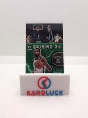 Kevin Durant [Green] #10 Basketball Cards 2021 Panini Donruss Optic Raining 3s Prices