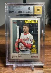 Juan Soto [Red Ink] #JSO Baseball Cards 2019 Topps Heritage Real One Autographs Prices