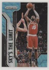 Vince Carter [Teal Wave Prizm] Basketball Cards 2016 Panini Prizm Sky's the Limit Prices