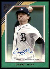 Casey Mize [Green] #YSA-CM Baseball Cards 2022 Topps Gallery Young Stars Autographs Prices