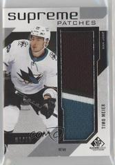 Timo Meier [Patches] Hockey Cards 2021 SP Game Used Supreme Prices