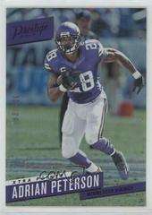 Adrian Peterson [Purple Xtra Points] #129 Football Cards 2017 Panini Prestige Prices