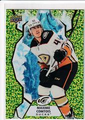 Maxime Comtois [Green] #3 Hockey Cards 2021 Upper Deck Ice Prices