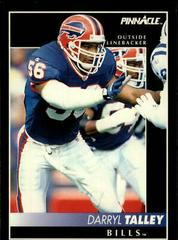 Darryl Talley #33 Football Cards 1992 Pinnacle Prices