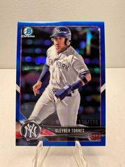 Gleyber Torres [Blue Refractor] #BCP-100 Baseball Cards 2018 Bowman Chrome Prospects Prices