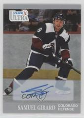 Samuel Girard [Autograph] #A-37 Hockey Cards 2021 Ultra 30th Anniversary Prices