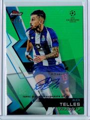 Alex Telles [Autograph Green Refractor] Soccer Cards 2018 Finest UEFA Champions League Prices