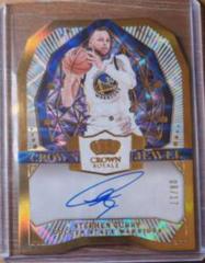 Stephen Curry [FOTL] #3 Basketball Cards 2023 Panini Crown Royale Jewel Signature Prices