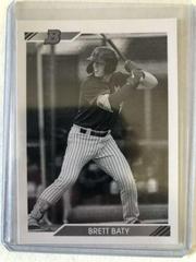 Brett Baty [Black & White] #BHP-142 Baseball Cards 2020 Bowman Heritage Prospects Prices