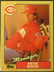 Pete Rose Baseball Cards 1987 Topps Prices