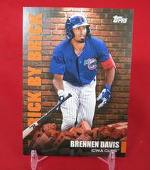 Brennen Davis [Orange] Baseball Cards 2022 Topps Pro Debut Brick by Brick Prices