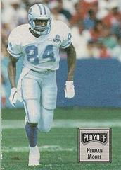 Herman Moore #4 Football Cards 1993 Playoff Contenders Prices