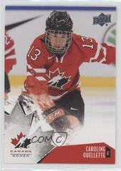 Caroline Ouellette #56 Hockey Cards 2015 Upper Deck Team Canada Juniors Prices