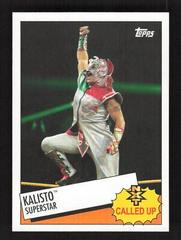 Kalisto Wrestling Cards 2015 Topps Heritage WWE NXT Called Up Prices