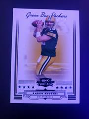 Aaron Rodgers [Retail Blue] #10 Football Cards 2006 Panini Donruss Threads Prices