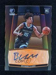 Brandon Clarke [Electric Etch Orange] #RA-KGY Basketball Cards 2019 Panini Obsidian Rookie Autographs Prices
