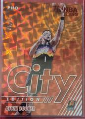 Devin Booker [Hyper Red] #22 Basketball Cards 2021 Panini Hoops City Edition Prices