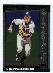 Chipper Jones #43 Baseball Cards 1999 Bowman Chrome Gold Prices