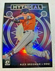 Alex Bregman [Holo] #M-11 Baseball Cards 2020 Panini Donruss Optic Mythical Prices