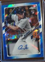 Daz Cameron #RA-DCA Baseball Cards 2021 Topps Chrome Update Sapphire Rookie Autographs Prices