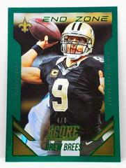 Drew Brees [End Zone] Football Cards 2015 Panini Score Prices