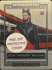 Seth 'Freakin' Rollins #10 Wrestling Cards 2022 Panini Impeccable WWE Stainless Stars Prices