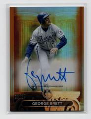 George Brett [Orange] #PTGA-B Baseball Cards 2024 Topps Tribute Pillars of the Game Autograph Prices