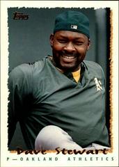 Dave Stewart #154T Baseball Cards 1995 Topps Traded Prices