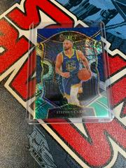Stephen Curry [Blue White Green Shimmer] Basketball Cards 2020 Panini Select Prices