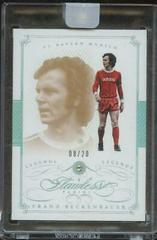 Franz Beckenbauer [Ruby] Soccer Cards 2016 Panini Flawless Prices