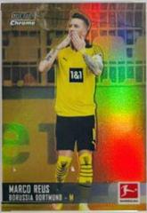 Marco Reus [Gold Refractor] Soccer Cards 2021 Stadium Club Chrome Bundesliga Prices
