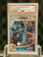Kyrie Irving [Fast Break Holo] #8 Basketball Cards 2019 Panini Donruss Optic Rainmakers Prices