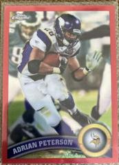 Adrian Peterson [Red Refractor] #220 Football Cards 2011 Topps Chrome Prices