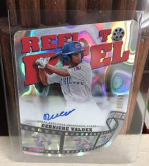 Derniche Valdez [Lava] #RTR-DV Baseball Cards 2023 Bowman's Best Reel to Die Cut Autographs Prices