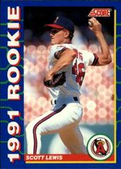 Scott Lewis Baseball Cards 1991 Score Rookies Prices