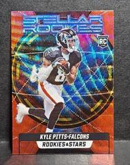 Kyle Pitts [Red Wave] #SR10 Football Cards 2021 Panini Rookies and Stars Stellar Prices