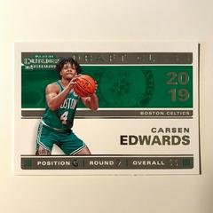 Carsen Edwards Basketball Cards 2019 Panini Contenders Draft Class Prices