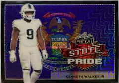 Kenneth Walker III [Black Mojo] #SP-KW1 Football Cards 2022 Leaf Metal Draft State Pride Prices