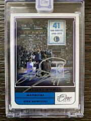 Dirk Nowitzki [Purple] Basketball Cards 2021 Panini One and One Timeless Moments Autographs Prices