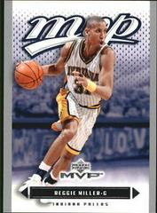 Reggie Miller Basketball Cards 2003 Upper Deck MVP Prices