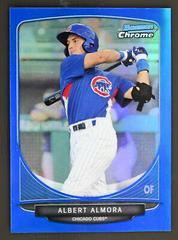 Albert Almora [Blue Refractor] #200 Baseball Cards 2013 Bowman Chrome Mini Prices