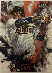 Miguel Sano #F-12 Baseball Cards 2016 Topps Update Fire Prices