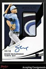 Shane McClanahan [Patch Autograph Black] Baseball Cards 2021 Panini Immaculate Collection Prices