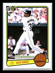 Eddie Murray #RV-44 Baseball Cards 2017 Panini Donruss Retro Variations 1983 Prices