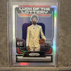 Amen Thompson [Silver] #12 Basketball Cards 2023 Panini Prizm Luck of the Lottery Prices