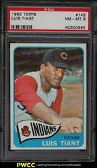 Luis Tiant #145 Baseball Cards 1965 Topps Prices