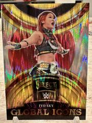IYO SKY [Gold Flash] #16 Wrestling Cards 2023 Panini Select WWE Global Icons Prices